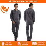  Quần Áo Công Nhân Kaki Màu Ghi 