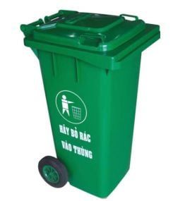  Thùng rác nhựa 120L 