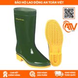  Ủng bảo hộ Thùy Dương 224 xanh rêu - vàng 