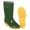 Ủng Bảo Hộ Thùy Dương 284 màu xanh rêu đế vàng chất liệu nhựa PVC
