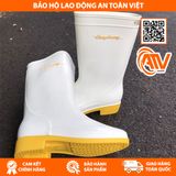  Ủng bảo hộ Thùy Dương 287 trắng - vàng 