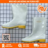  Ủng bảo hộ Thùy Dương 287 trắng - vàng 