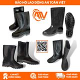  Ủng Bảo Hộ Cao Su Đen TGP Chống Nước 
