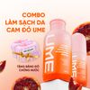 Combo Làm Sạch Sâu, Dưỡng Ẩm Đa Tầng - Nước Tẩy Trang và Bọt Rửa Mặt Cam Máu