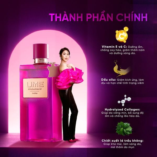 Sữa Tắm Nước Hoa U9 UME - U9 Perfume Shower Gel