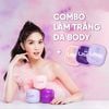 Combo Dưỡng Trắng Da Body - Ủ trắng và tẩy tế bào chết, Lotion, Kem body UME