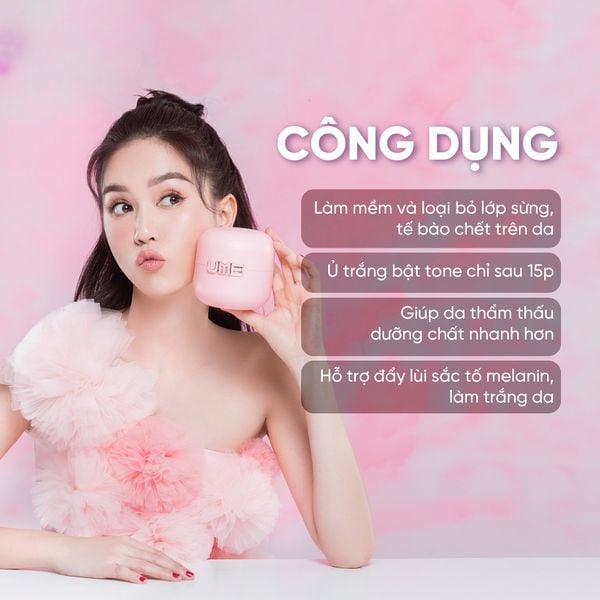 Ủ Trắng & Tẩy Tế Bào Chết Hạnh Nhân UME - Body Scrub UME