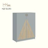  HAPPY FURNITURE , Tủ lưu trữ 2 cửa mở - CHARIS , TCM_116 , 72cm x 30cm x 90cm 