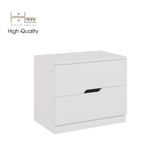  HAPPY FURNITURE , Táp đầu giường 2 ngăn kéo - DASH , THK_056 , 60cm x 40cm x 50cm 