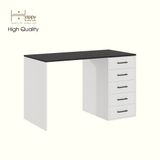  HAPPY FURNITURE , Bàn làm việc 5 ngăn kéo - SAFA , BAN_162 , 120cm x 59cm x 75cm DxRxC 