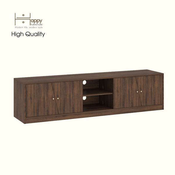  HAPPY FURNITURE , Kệ TV 4 cửa mở - DALEY , KTV_102 , 200cm x 45cm x 50cm DxRxC 
