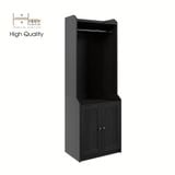  HAPPY FURNITURE , Tủ treo quần áo 2 cửa mở - CANA , TCM_003 , 70cm x 46cm x 199cm 