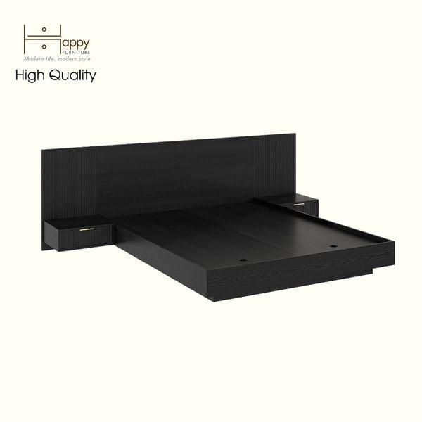  HAPPY FURNITURE , Giường kết hợp táp đầu giường - NAMI , GNG_214 GNG_215 GNG_216 GNG_217 , 205cm x 26cm DxC 
