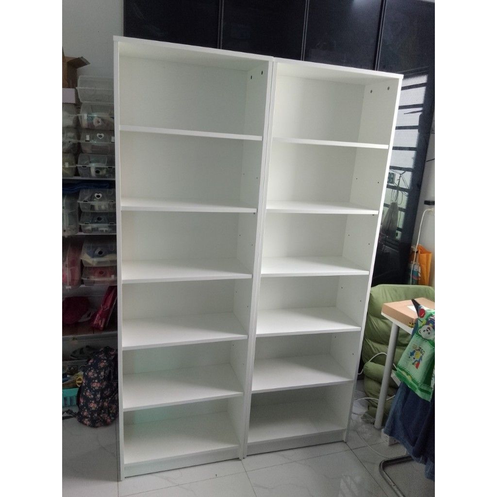  HAPPY FURNITURE , kệ sách 6 tầng - CATY , KSA_002 , 60cm x 28cm x 189cm 