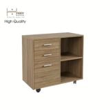  HAPPY FURNITURE , Tủ đựng hồ sơ 5 ngăn - COMFEE , THK_015 , 80cm x 40cm x 66cm 