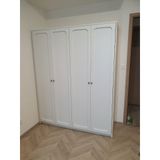  HAPPY FURNITURE , Tủ quần áo 4 cửa mở 1m6x2m - ELEGANT , TCM_084 , 160cm x 54cm x 200cm 