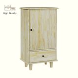  HAPPY FURNITURE , gỗ tự nhiên , Tủ lưu trữ 1 cửa mở - FARAH , TLT_012 , 50cm x 35cm x 90cm 
