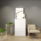  HAPPY FURNITURE , Tủ 5 tầng - DOOBIE , THK_006 , 80cm x 48cm x 123cm 