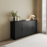  HAPPY FURNITURE ,Tủ lưu trữ 4 cửa mở - LAYLA , TCM_273 , 180cm x 40cm x 86cm DxRxC 