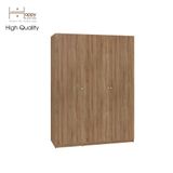  HAPPY FURNITURE , Tủ quần áo 3 cánh mở - SCANDINA , TCM_088 , 150cm x 60cm x 201cm 
