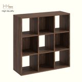  HAPPY FURNITURE , Kệ sách 9 ngăn - CHANN, KSA_112 , 80cm x 28cm x 80cm DxRxC 