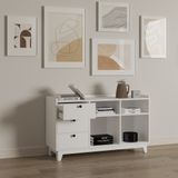  HAPPY FURNITURE , Tủ đựng đồ 7 ngăn - KINA , THK_075 , 124cm x 40cm x 72cm 