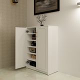  HAPPY FURNITURE , Tủ lưu trữ 2 cửa mở - NERIS , TCM_145 , 70cm x 34cm x 100cm 