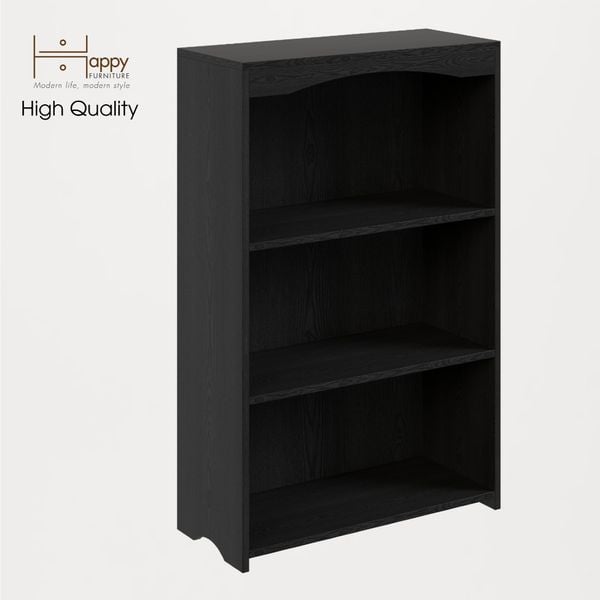  HAPPY FURNITURE , Kệ sách 3 ngăn - CATY , KSA_028 , 70cm x 30cm x 110cm 