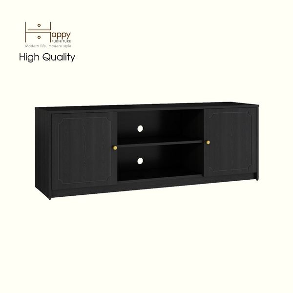  HAPPY FURNITURE , Kệ TV 2 cửa mở - NERIS , KTV_038 , 160cm x 40cm x 56cm 