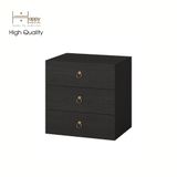  HAPPY FURNITURE , Tủ đựng đồ 3 ngăn kéo - WESLEY , THK_043 , 60cm x 45cm x 60cm 