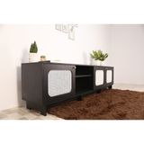  HAPPY FURNITURE , Kệ TV 3 cửa mở - MEYDAN , KTV_012 , 220cm x 42cm x 57cm 