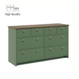  HAPPY FURNITURE , Tủ lưu trữ 8 ngăn kéo - NOMIA , THK_065 , 140cm x 45cm x 80cm 