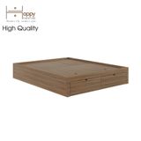  HAPPY FURNITURE ,  Giường ngủ 2 ngăn kéo - CIRCLE , GNG_085 GNG_086 GNG_087 GNG_088 , 207cm x 35cm 