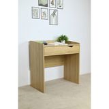  HAPPY FURNITURE , Bàn trang điểm 1 ngăn kéo - WINNI , BAN_077 , 80cm x 45cm x 83cm 