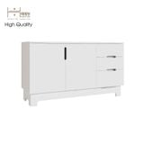  HAPPY FURNITURE , Tủ lưu trữ 2 cánh mở 3 ngăn kéo - MOLLY , TCM_101 , 120cm x 40cm x 68cm 