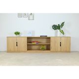  HAPPY FURNITURE , Kệ Tivi 6 ngăn - DASH , KTV_006 , 210cm x 35cm x 54cm 