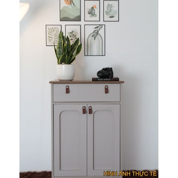  HAPPY FURNITURE , Tủ lưu trữ 2 cửa mở - NOMIA , TCM_036 , 64cm x 35cm x 90cm 