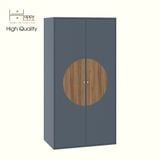  HAPPY FURNITURE , Tủ quần áo 2 cửa mở - BANA , TCM_128 , 90cm x 56cm x 176cm 