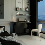  HAPPY FURNITURE , Bàn nâng hạ size 1m2, 1m4 tự động tăng giảm chiều cao - HELI , BAN_E_005 , BAN_E_006 