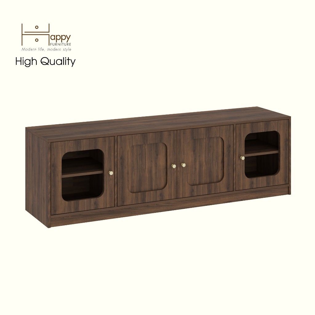  HAPPY FURNITURE , Kệ TV 4 cửa mở - NOAH , KTV_111 , 180cm x 45cm x 55cm DxRxC 