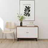  HAPPY FURNITURE , Tủ lưu trữ 2 cửa mở - LIVIK, TCM_236 , 90cm x 40cm x 60cm DxRxC 