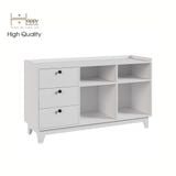  HAPPY FURNITURE , Tủ đựng đồ 7 ngăn - KINA , THK_075 , 124cm x 40cm x 72cm 