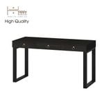  HAPPY FURNITURE , Bàn làm việc chân sắt 3 ngăn kéo - WESLEY , BAN_012 , 140cm x 59cm x 75cm 