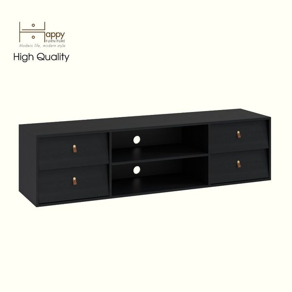  HAPPY FURNITURE , Kệ TV 4 ngăn kéo - CALYN , KTV_098 , 180cm x 45cm x 47cm DxRxC 
