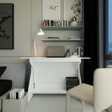  HAPPY FURNITURE , Bàn nâng hạ size 1m2, 1m4 tự động tăng giảm chiều cao - HELI , BAN_E_005 , BAN_E_006 