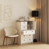  HAPPY FURNITURE , Tủ lưu trữ 5 ngăn kéo - NOMIA , THK_064 , 70cm x 45cm x 108cm 