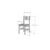  HAPPY FURNITURE , Gỗ tự nhiên , Ghế đơn gỗ Plywood - AIDAN , GHE_006 , 40x47x86cm ( DxRxC) 