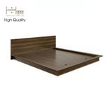  HAPPY FURNITURE , Giường ngủ bệt - WESLEY , GNG_130 GNG_131 GNG_132 GNG_133 , 210cm x 134cm x 16cm 