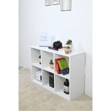  HAPPY FURNITURE , Kệ sách 2x3 - ZANE , KSA_037 , 90cm x 28cm x 60cm 