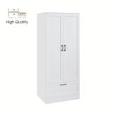  HAPPY FURNITURE , Tủ treo quần áo tiện dụng - SALY , TCM_010 , 76cm x 56cm x 180cm 